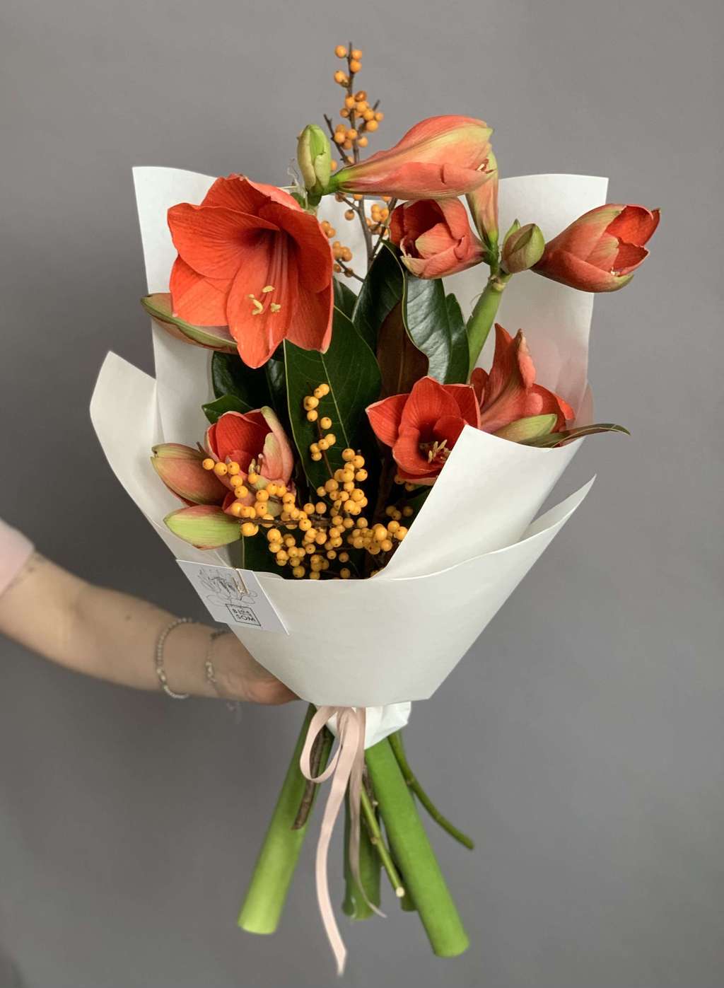 Букет  #сезонамариллисовиягод