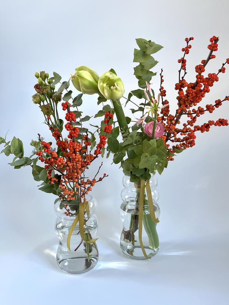 Ваза Swell + цветы