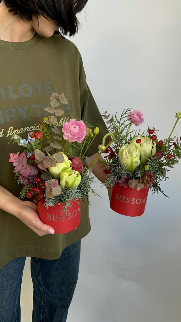 Коробочка с цветами