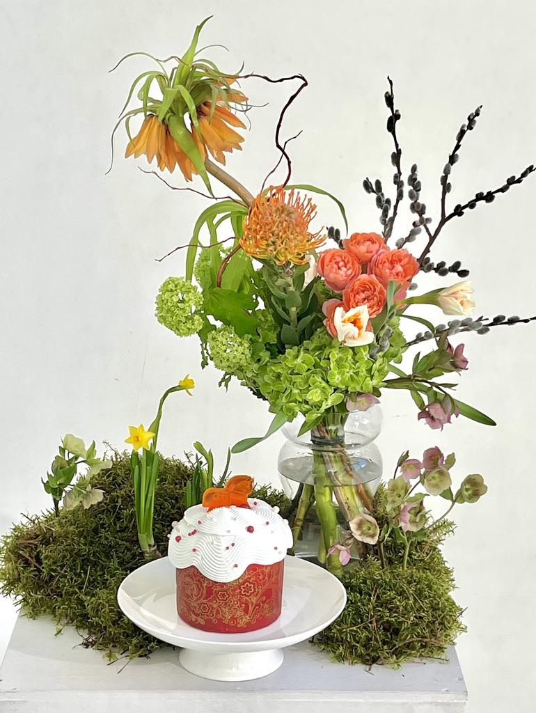 Букет #весенняя яркая охапка в вазу