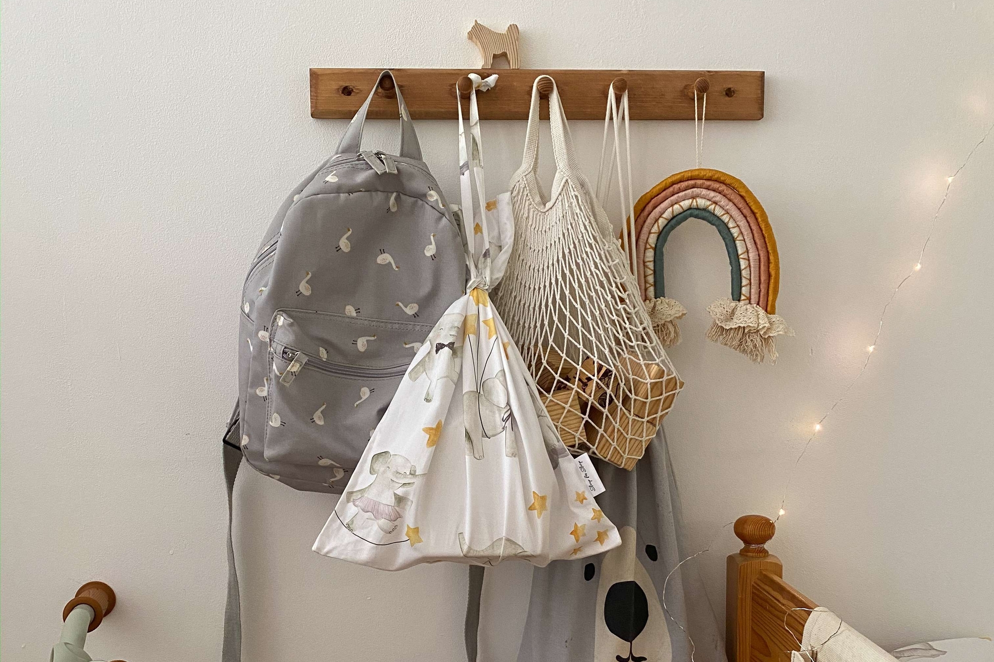 Детское постельное бельё из сатина "Дамбо"