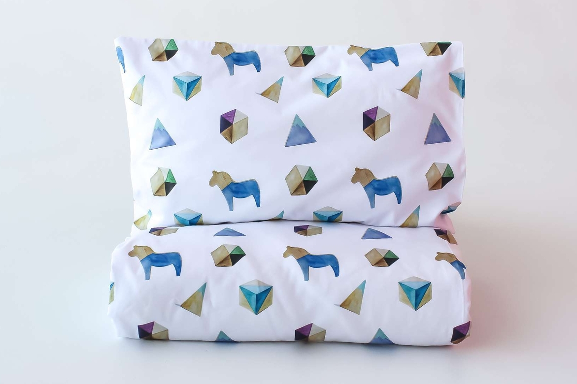 Детское постельное бельё из сатина "Simple"