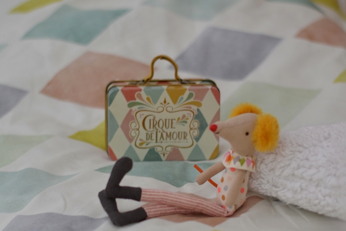 Детское постельное бельё из сатина "Бубен"