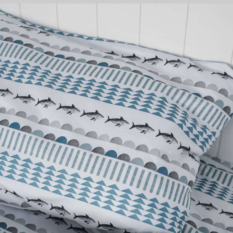 Детское постельное бельё из сатина "Геометрия"