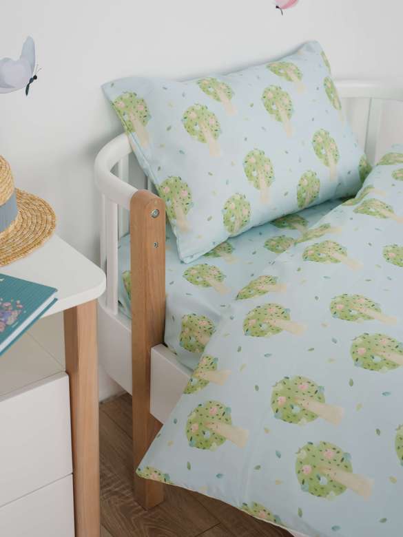 Детское постельное белье из сатина  "Apple Tree"