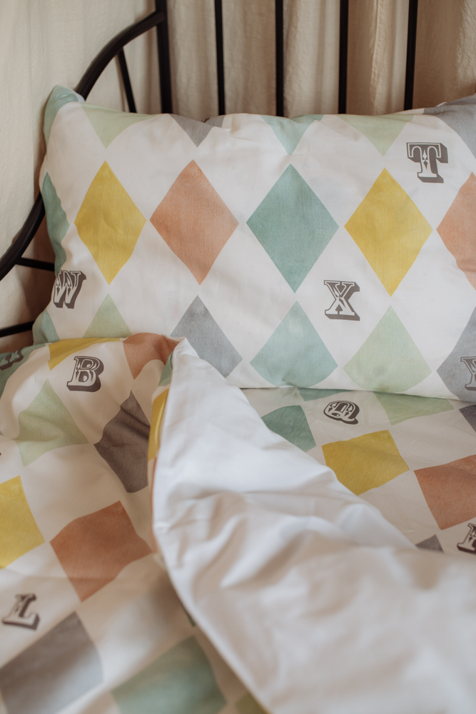 Детское постельное белье из сатина "English Mood"