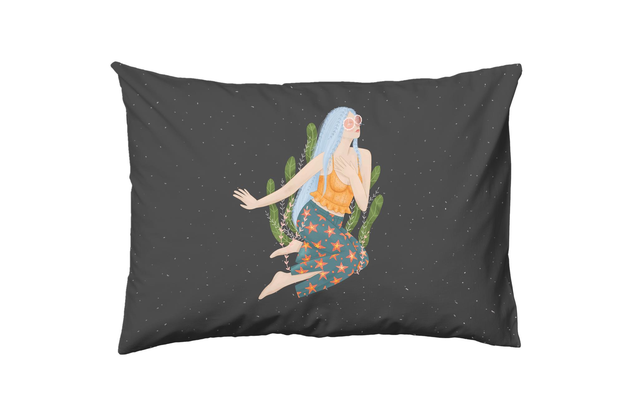 Детское постельное белье из сатина "ASTRO ДЕВА"