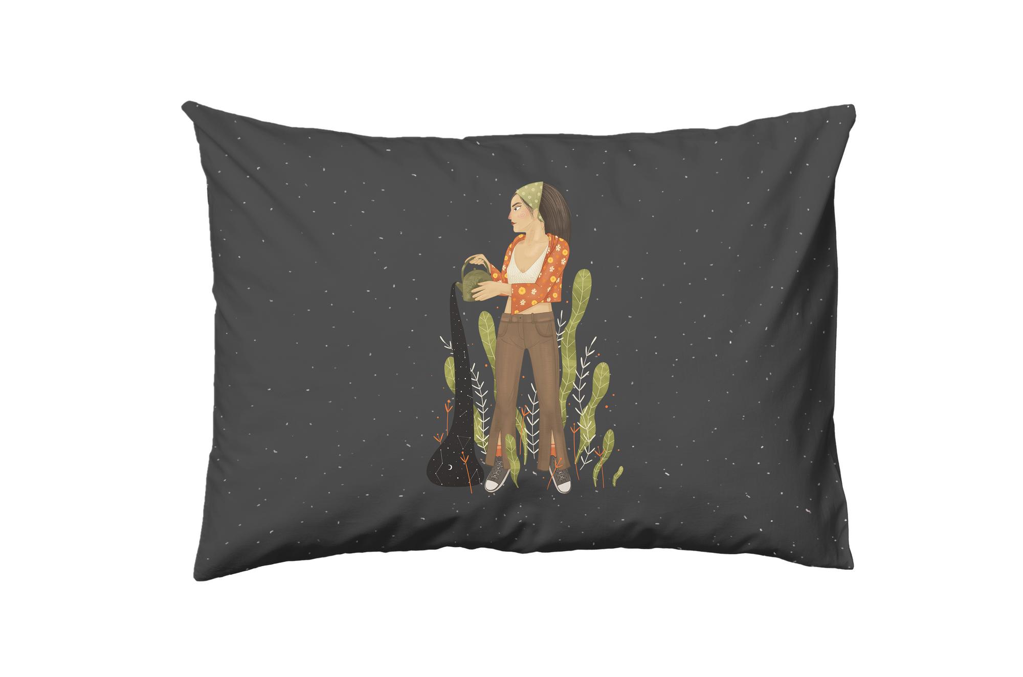 Детское постельное белье из сатина "ASTRO ВОДОЛЕЙ"