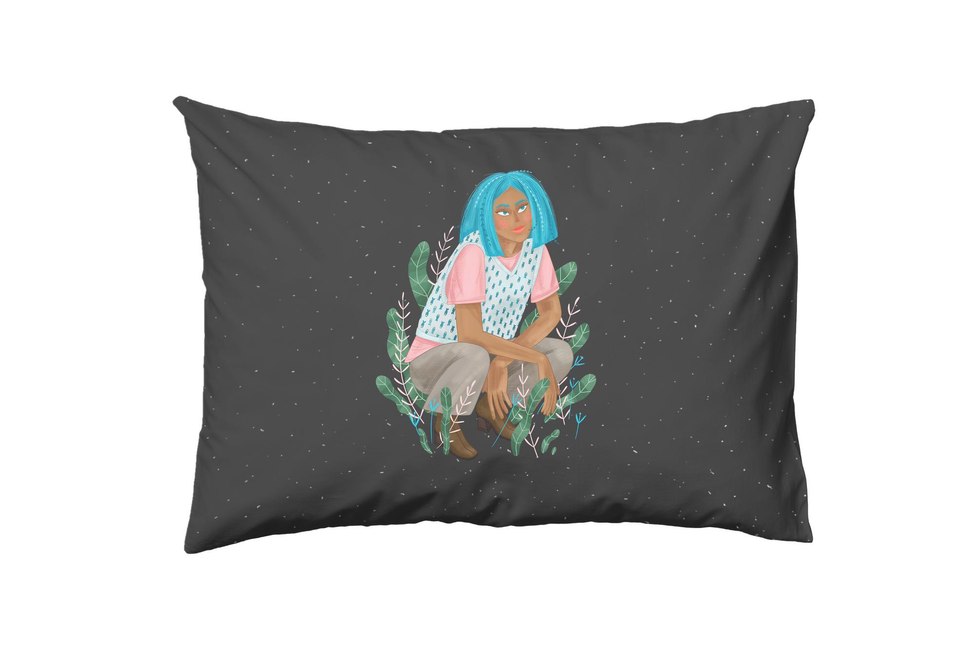 Детское постельное белье из сатина "ASTRO РЫБЫ"