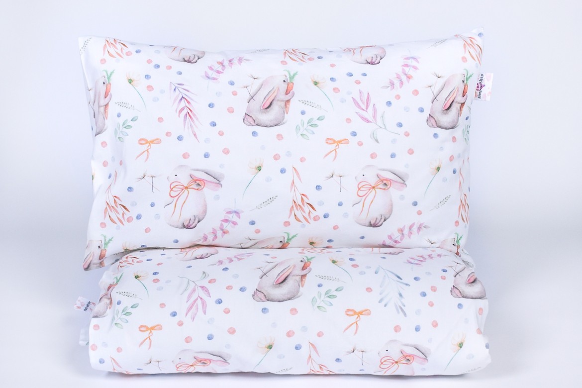 Детское постельное бельё из сатина "Крошка Зай"