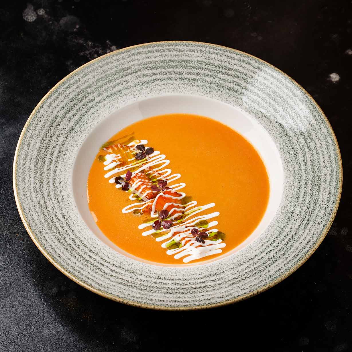 Крем суп из Мурманского лосося