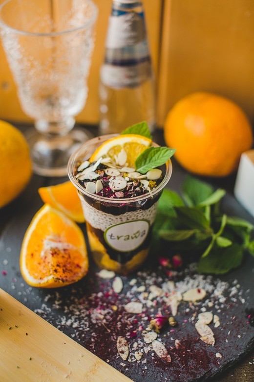 Чиа - пудинг (Шоколад - апельсин)