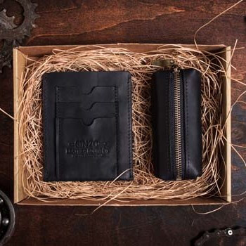 ХАЙВЕЙ - подарочный набор аксессуаров для водителя цвет Черный Уголь