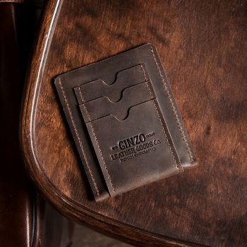 ДРИФТ - кожаная обложка для автодокументов цвет Шоколад