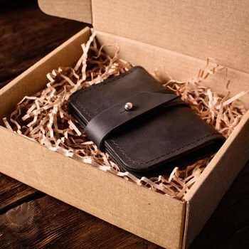 Картхолдер из натуральной кожи ручной работы