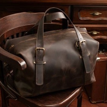 Сумка дорожная из натуральной кожи DANDY