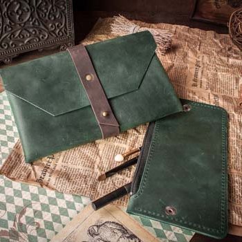 Клатч женский из кожи ручной работы