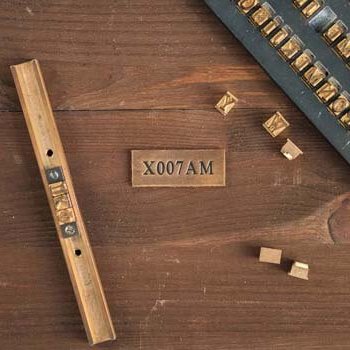 Тиснение гос номера автомобиля