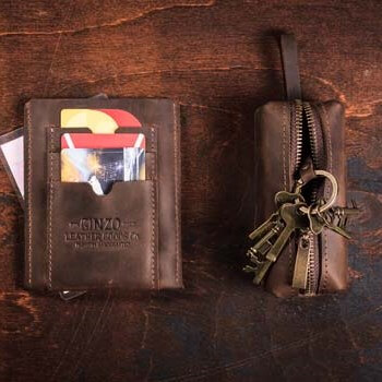 Кожаный подарочный набор мужчине