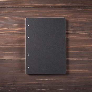 Вставной уплотнительный картонный форзац для блокнота А5 на кольцах (комплект 2 шт.)