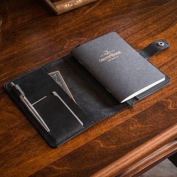 Кожаный блокнот для записей А6