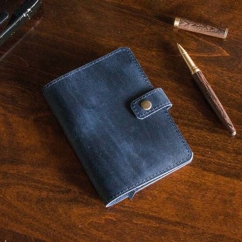 Кожаный блокнот для записей А6