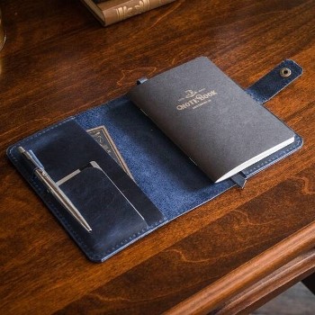 Кожаный блокнот для записей А6