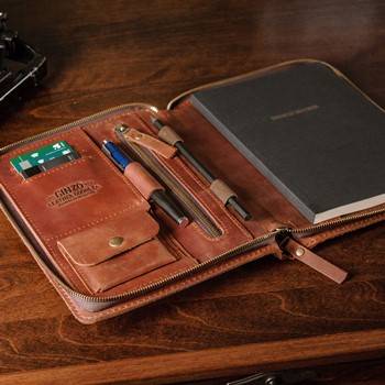 Бизнес блокнот А5 с вставным блоком