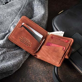 Портмоне кожаное мужское