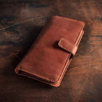 Кошелек большой кожа