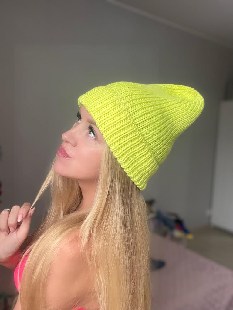 ШАПКА  OCTOBER lemon