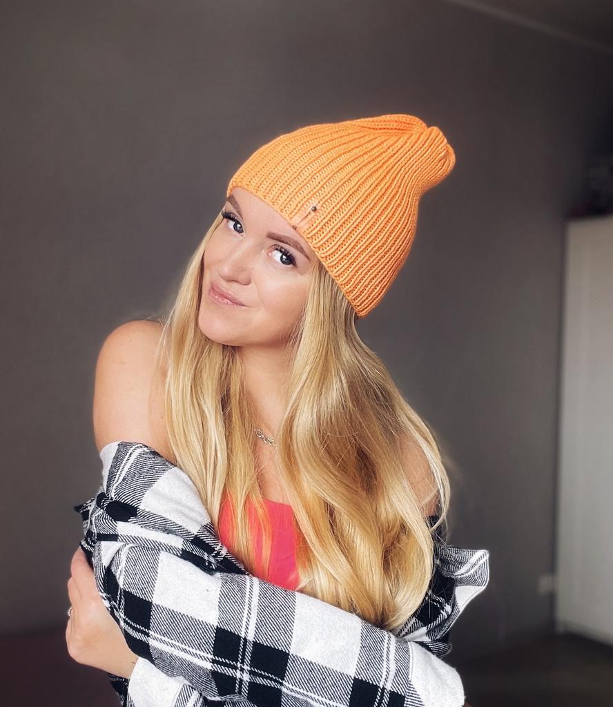 ШАПКА  OCTOBER orange