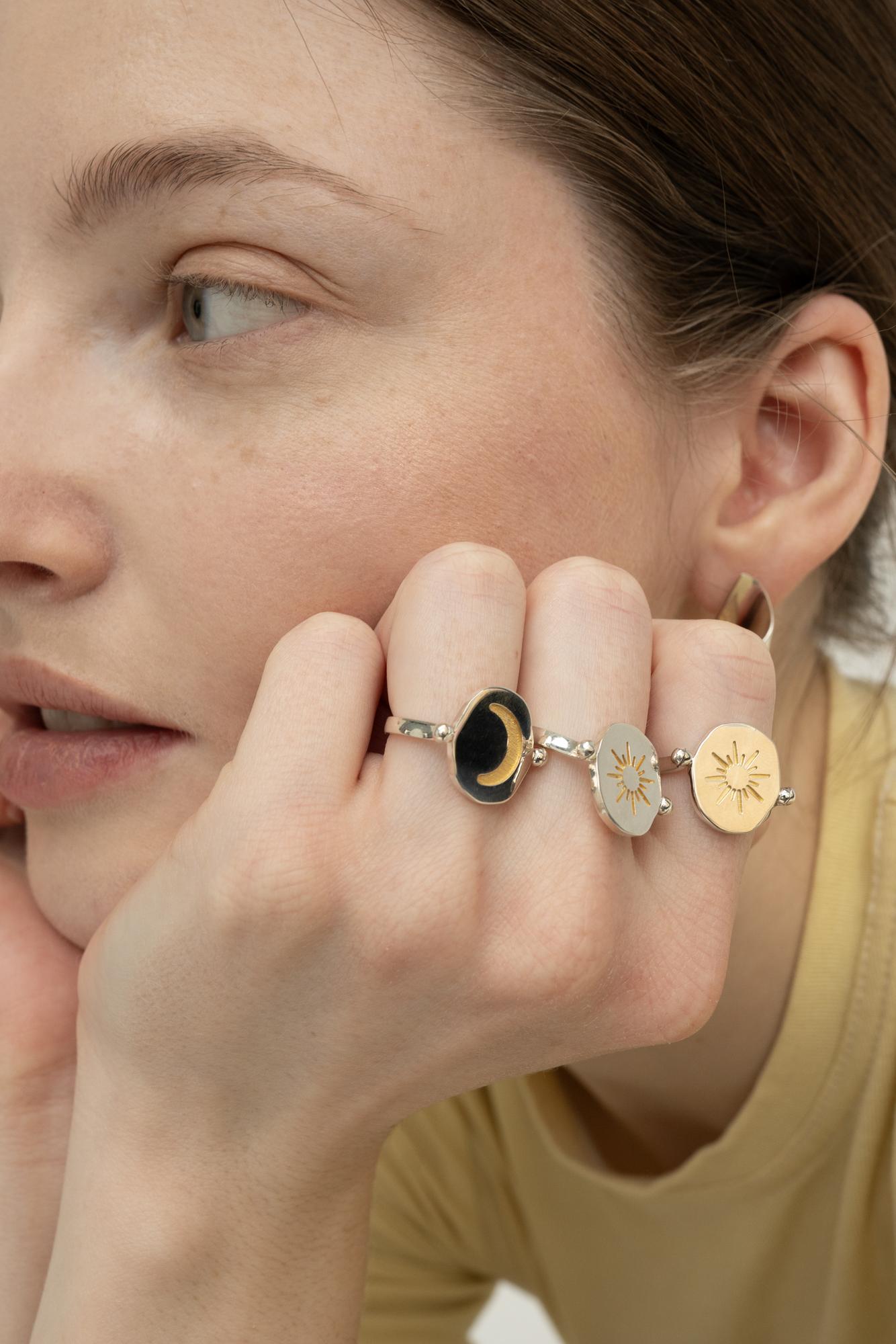 Кольцо 'Harmony' двустороннее