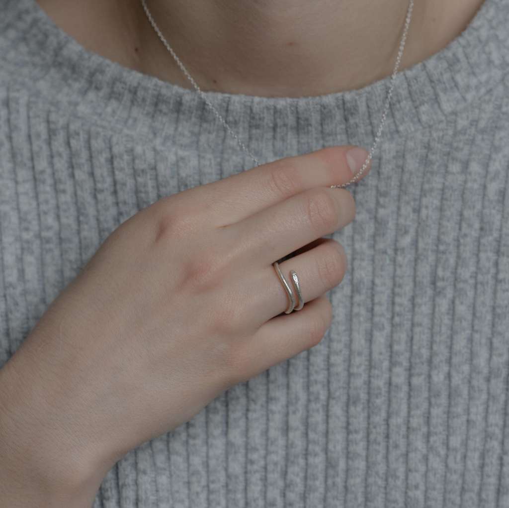 Кольцо 'Awakening' серебро