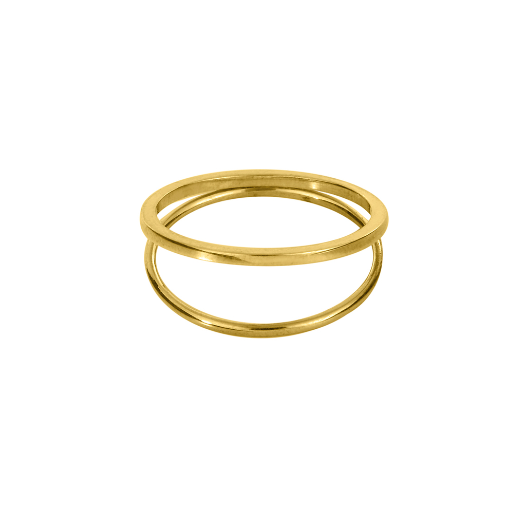 Кольцо 'Karma' позолота