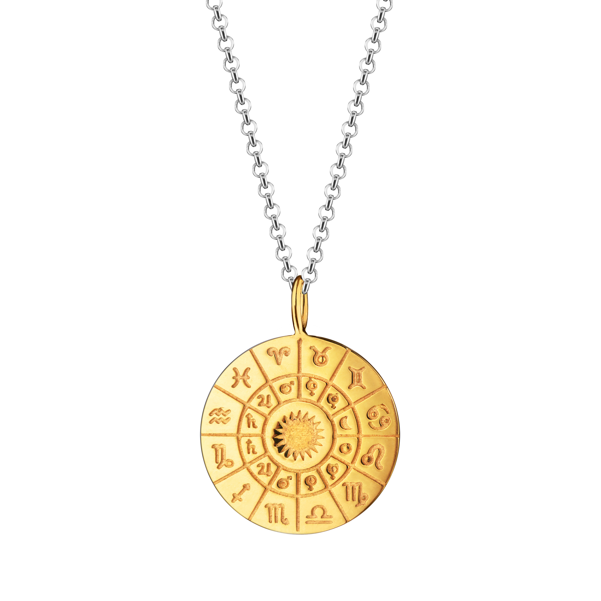 Подвеска 'All is one' позолота