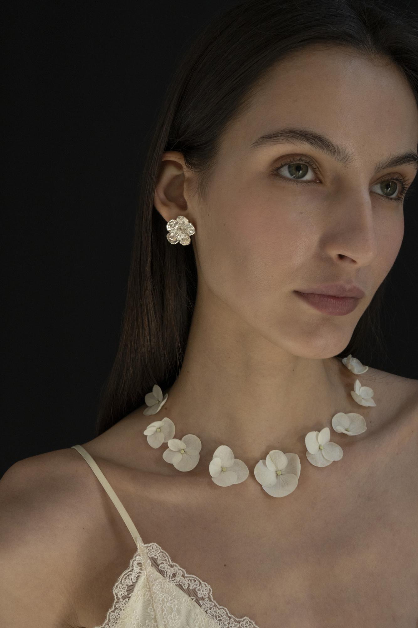 Серьга Altai Cvetok Pyatilistnik