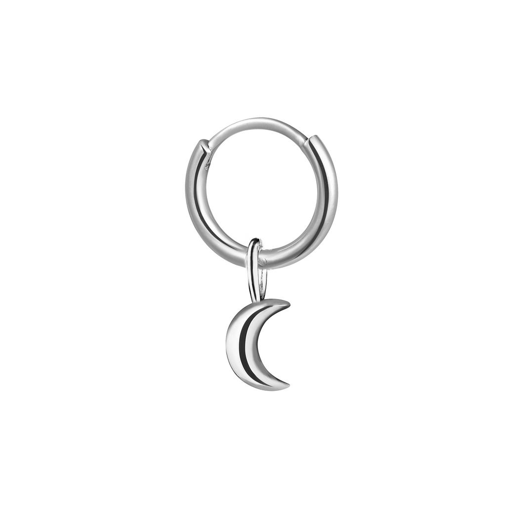 Cерьга 'Ma' MAXI серебро