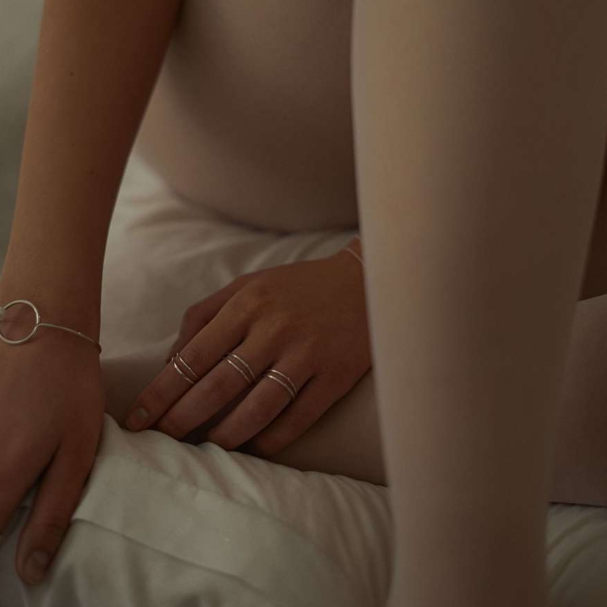 Кольцо 'Karma' серебро