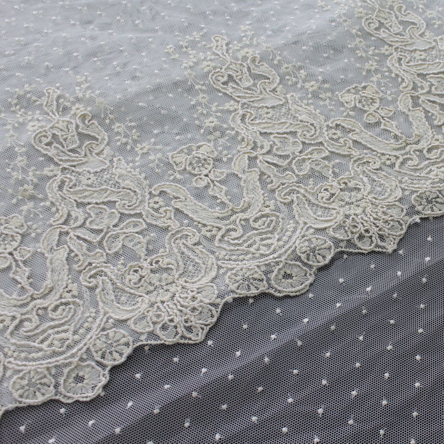 Ткань Кружево Albert Guegain Tulle