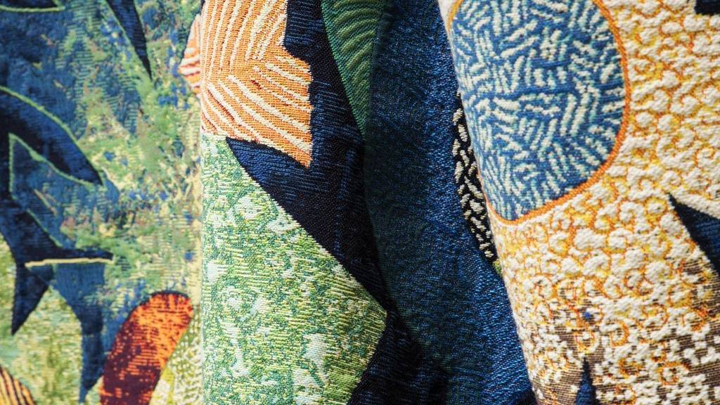 Французская ткань Lelievre Tropical