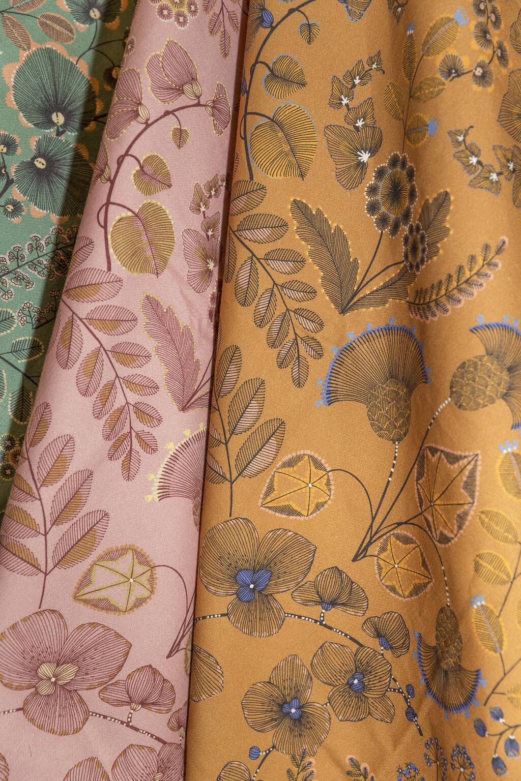 Французская ткань Thevenon Phoenix Хлопок