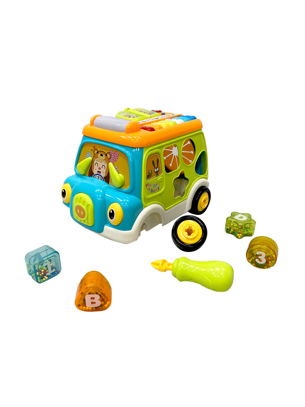 Развивающий игровой центр Everflo Baby Bus