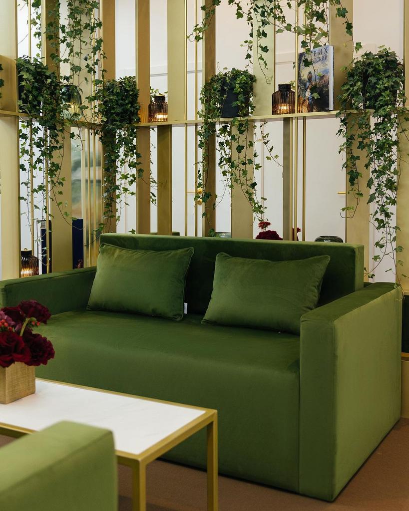 Диван "VIP", зеленый