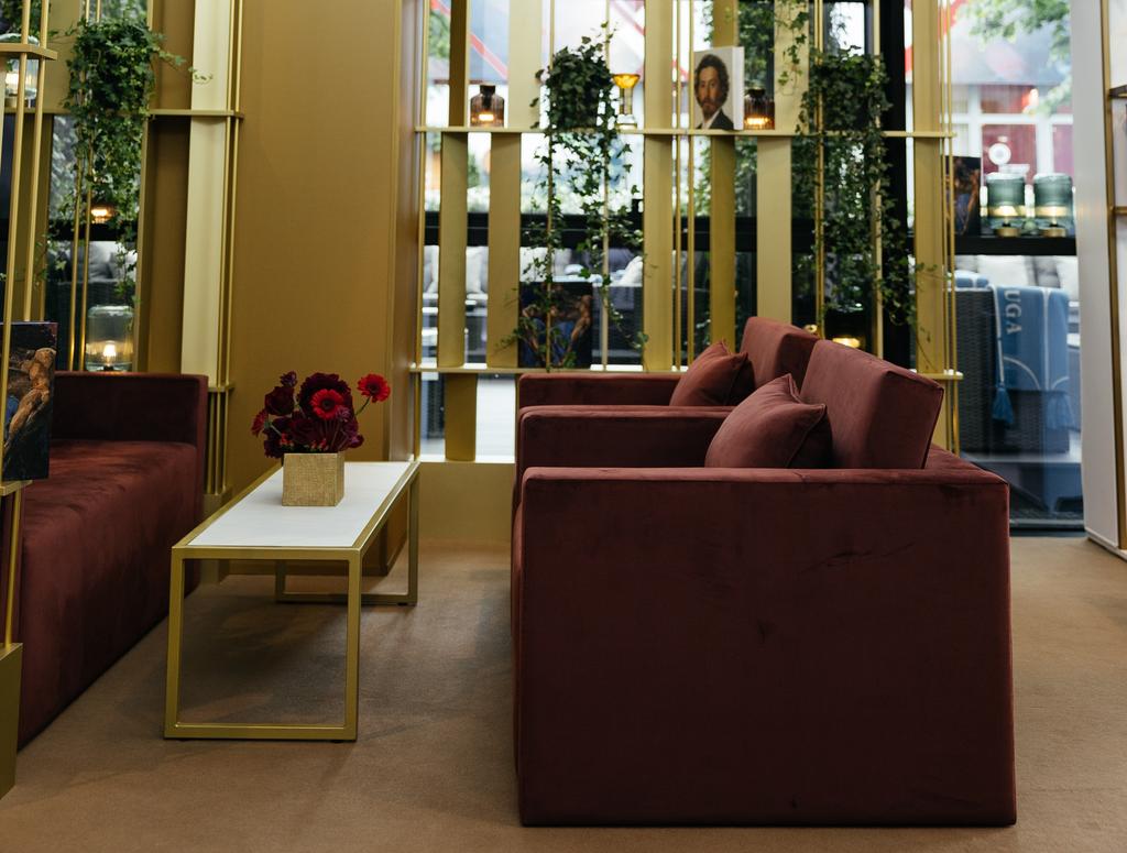 Кресло "VIP", бордо