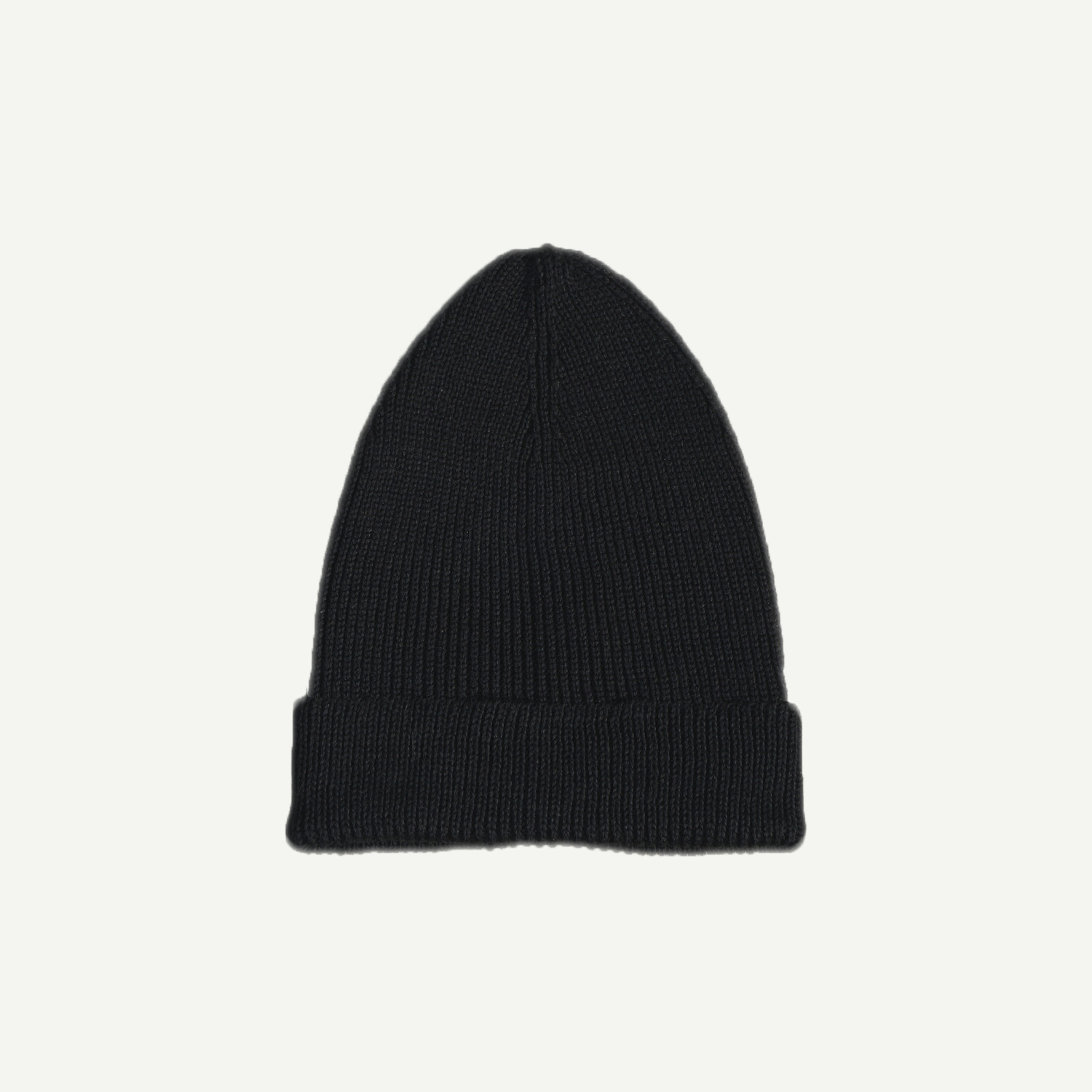 Шапка с отворотом black