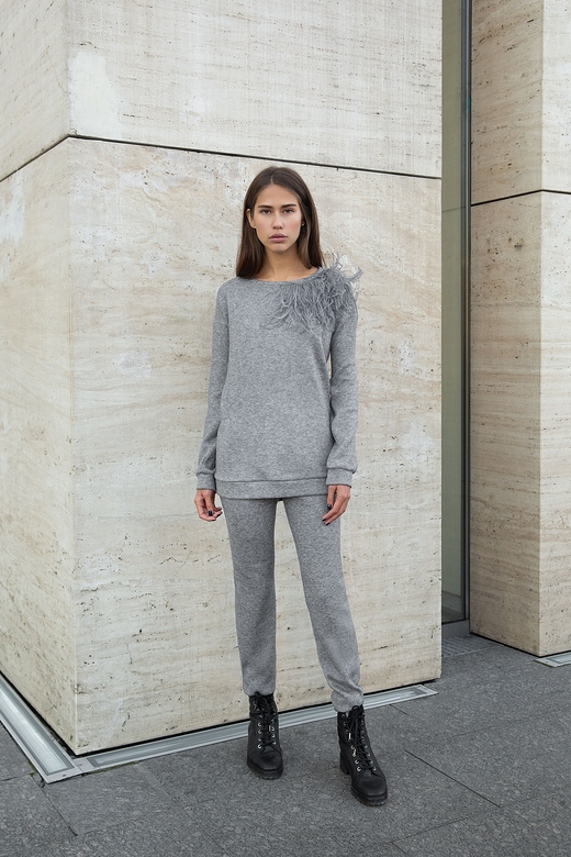 Костюм цв. серый арт.м-477