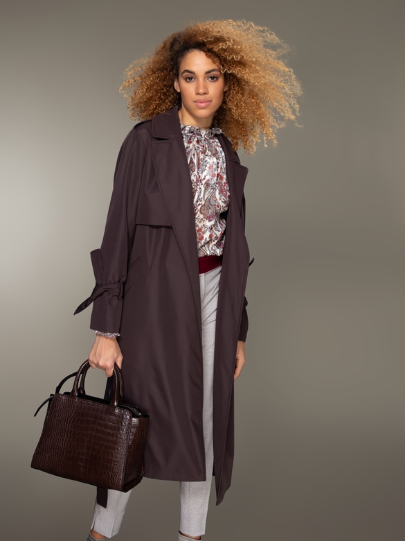 Плащ Urban style шоколад арт. м-432