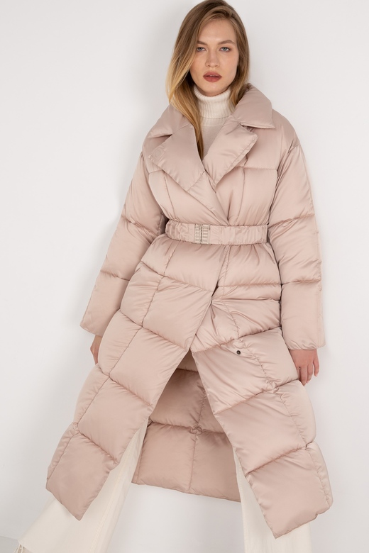Пуховик цв. бежевый арт.м-528