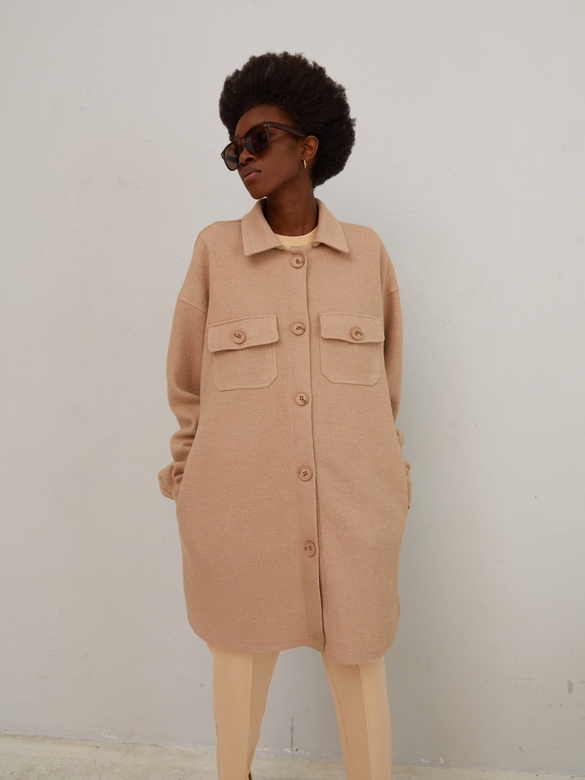 Жакет цв.бежевый арт. м-535